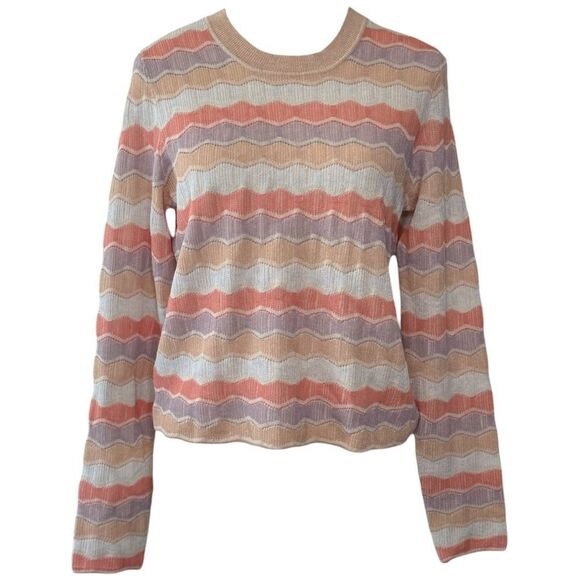 Veronica Beard Sweaters - |EUC| VERONICA BEARD Alyssa Retro Striped Crew Knit Sweater